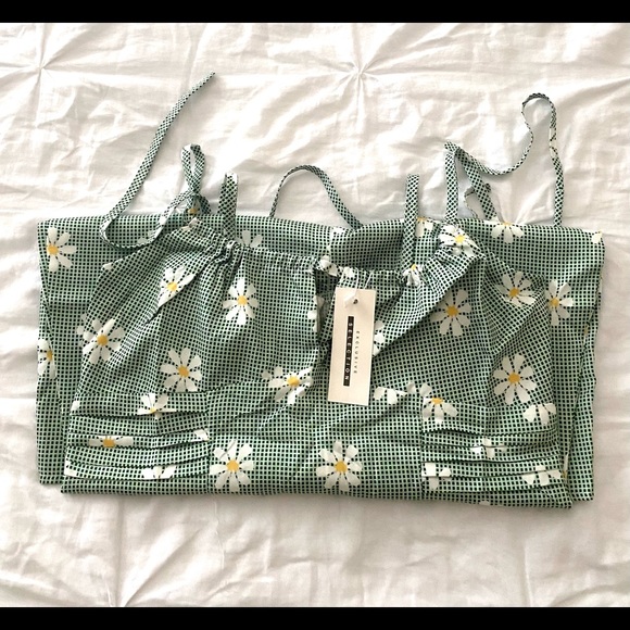 Tie strap mini dress - Picture 2 of 4